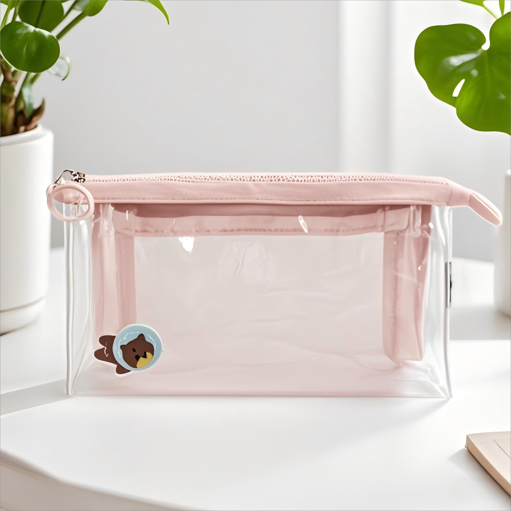 PVC Mesh Pencil Case