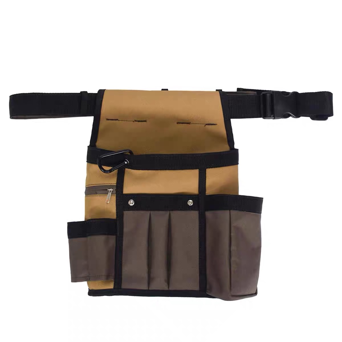 Multifunctional Multi-pocket Khaki Tool Bag
