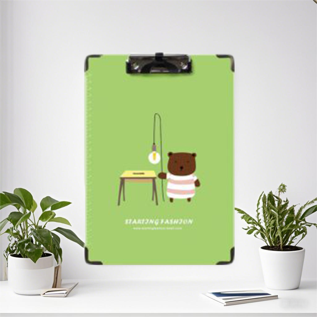 Cartoon PVC Clip Board