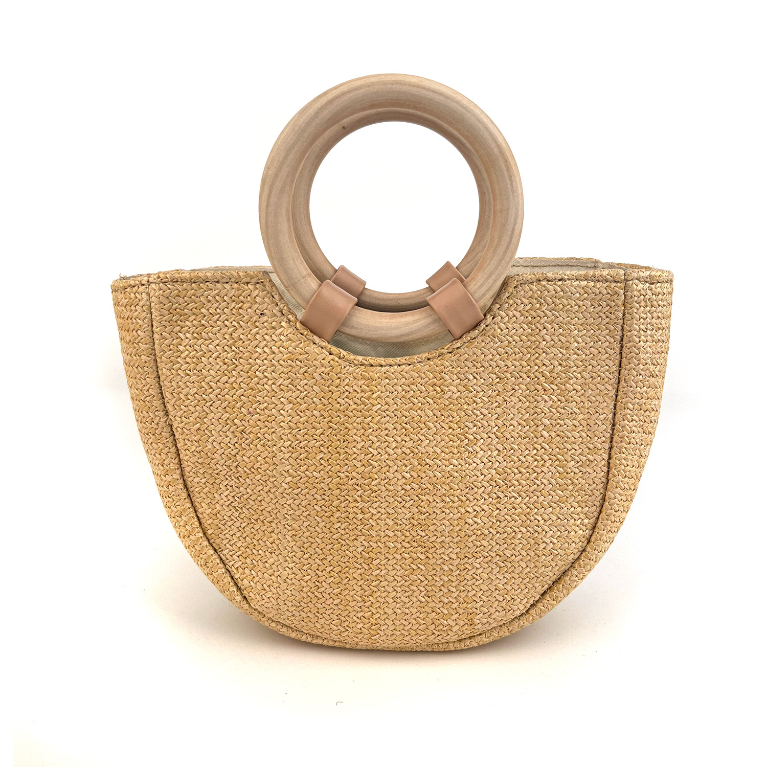 Fashionable Straw Handbag