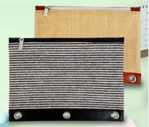 3-Hole Pencil Bags