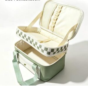 CAMEI Double-layer Insulated Lunch Bag (Model: 5196)
