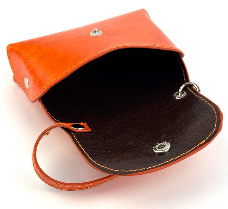 Mini Vintage PU Leather Storage Pouch